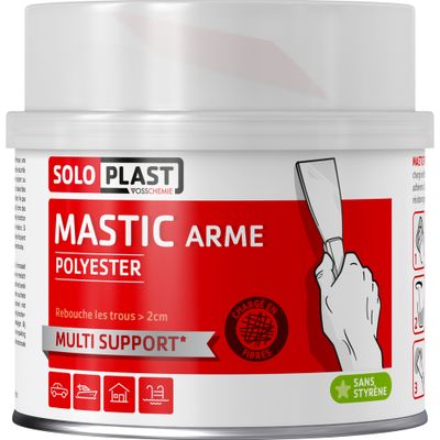 Mastic Armé Polyester 660g SOLOPLAST