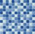 Mosaïque mur intérieur/extérieur bleu MALLA MURANO 30 x 30 cm vendu à l'unité DISTRIMAT