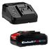 Chargeur avec 1 batterie 18 V 2,5 Ah Power X-change EINHELL