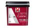 Peinture de rénovation pour cuisine blanc finition satinée 0,75 L - V33