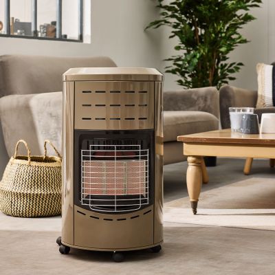Poêle à gaz infrarouge CALGARY 4,2 kW avec détendeur taupe - FAVEX