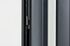 Baie coulissante aluminium gris H.2150 x 1800 mm CLOSY