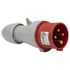 Prise électrique mobile industrielle mâle étanche IP44 3 pôles + terre 16A 380/415V - P17 LEGRAND