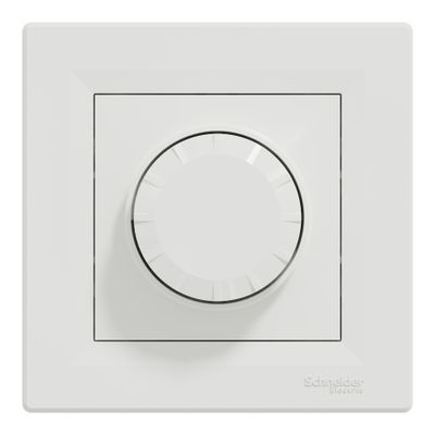 Variateur de lumière Asfora rotatif blanc - SCHNEIDER ELECTRIC