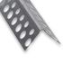 Cornière égale platrière perforée galva 25 x 25 mm 2,50 m CQFD