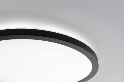Plafonnier LED ATRIA SHINE noir 2800 lumens blanc neutre - PAULMANN