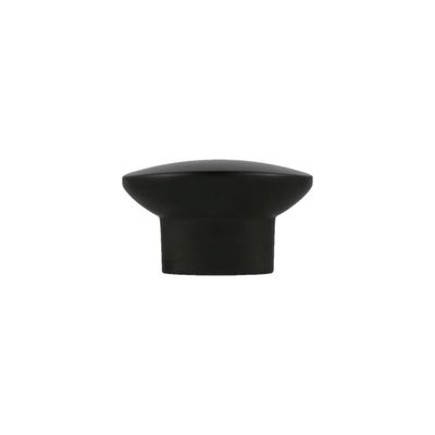 Bouton de meuble ovale noir mat 41 x 19 mm REI