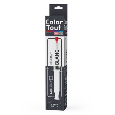 Colorant pour peinture époxy blanc 20 ml COLORTOUT