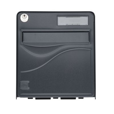 Boîte aux lettres Baltic 2 portes anthracite BURG-WÄCHTER