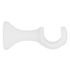 Support ouvert en bois diam 28 mm Finition Blanc laqué - MOBOIS