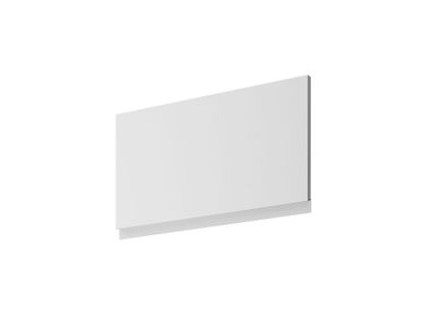 Porte transversale avec poignée intégrée pour meuble haut de cuisine Mallorca blanc mat 35 x 60 cm OFITRES