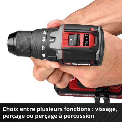 Perceuse à percussion sans fil TP-CD 18/70-C Li-i (Brushless, Solo) - EINHELL