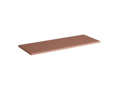 Tablette décorative pour meuble de cuisine Lotus Terracotta mat 80 x 30 cm OFITRES