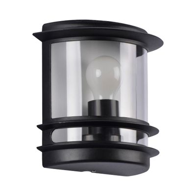Applique extérieur E27 Cagliari noir IP44 20W - COREP
