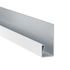 Profil de terminaison alu bardage Hardie Plank VL blanc arctique - longueur 3000 mm - JAMES HARDIE