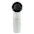 Pipe WC souple extensible coudée 190-390mm - FITT