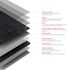 Panneau mural de douche 100x210 cm marbre anthracite or DécoDesign Softtouch - SCHULTE