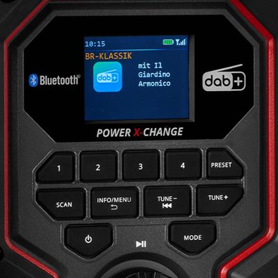 Radio sans fil TE-CR 18 Li DAB+/FM/BT - Solo EINHELL