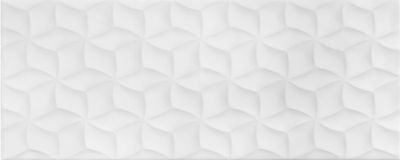 Faïence blanche murale intérieur effet 3D mat ép 9,2 mm 20 x 50 cm paquet de 1 m² ELYSSA TRADING