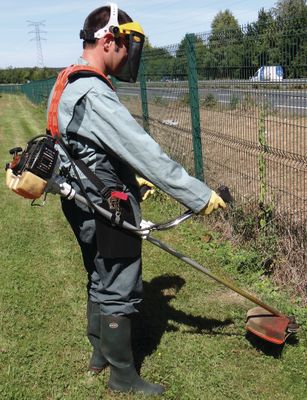 Harnais professionnel pour débroussailleuse TECHNI-POWER