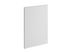 Façade dos pour meuble de cuisine Lotus blanc mat 85 x 58 cm OFITRES