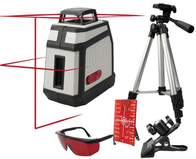 Niveau laser rouge et trépied FISCHER DAREX