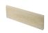 Bordure de jardin P2 béton ton crème 6 x 28 x 100 cm GGI