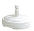 Pied parasol plastifié rond 13 Litres pour mat de 18 à 33 mm