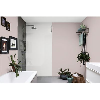 Peinture Crème de Couleur Cuisine et Bain Satin Rose Nude 0,75 L - DULUX VALENTINE