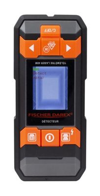 Détecteur de matériaux et télémètre laser 40m FISCHER DAREX