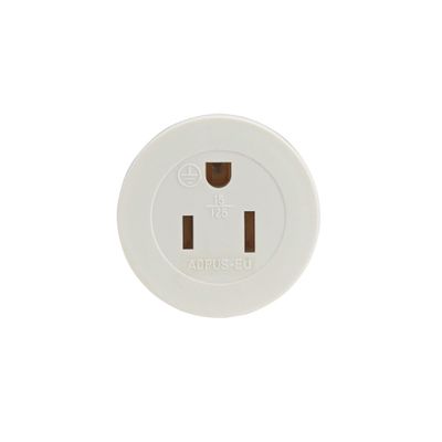 Adaptateur prise USA vers France 2 pôles + terre - DEBFLEX