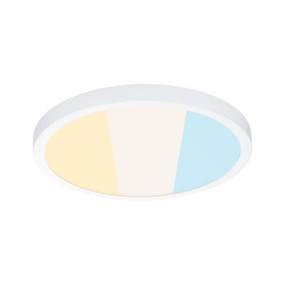 Plafonnier LED Ø 30cm Alya blanc 3450 lumens blanc variable CCT - PAULMANN