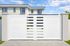 Portail battant PVC BALI l.3,00 x H.1,50 m blanc - MOREY