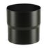 Réduction mâle émaillée noir mat diamètre 130/150 mm POUJOULAT