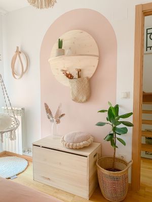 Coffre de rangement en pin massif L.80 x P40 x H.50