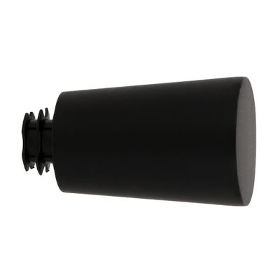 Embout déco medium à visser en métal diam 20 mm Finition Noir mat par 2 - MOBOIS