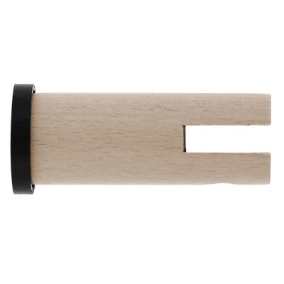 Embout déco fendu à visser en bois et métal diam 28 mm Finition Chêne clair - MOBOIS