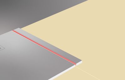 Receveur de douche 90x90 cm résine gris mat Econova - DURAVIT