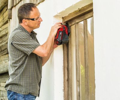 Ponceuse multifonction sans fil 18 V sans batterie TE-OS 18/150 Li-Solo EINHELL