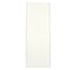 Porte de placard Blanc Nacré Structuré Profil blanc H 248,5 x L 92,2 cm YNGENIO