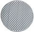 Tapis rond diamètre 150 cm gris JARDILINE