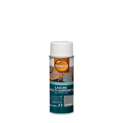 Aérosol lasure gris urbain 400 mL - XYLADECOR