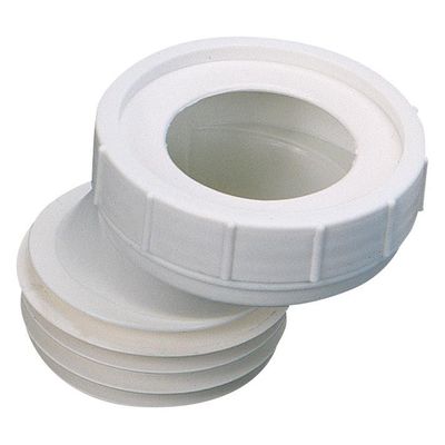 Pipe WC d'adaptation excentrée 35mm en PPL - FITT