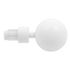 Embout déco bouchon en métal diam 28 mm Finition Blanc mat - MOBOIS
