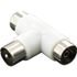 Té de dérivation coaxial femelle/mâle/femelle 9,52 mm SEDEA
