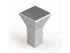 Bouton de meuble carré aluminium 15 x 15 mm REI