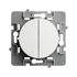 Interrupteur volet roulant 2 boutons blanc Casual Evo - DEBFLEX