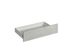 Façade tiroir pour meuble de cuisine Glossy metallo 01 brillant 13,8 x 80 cm OFITRES