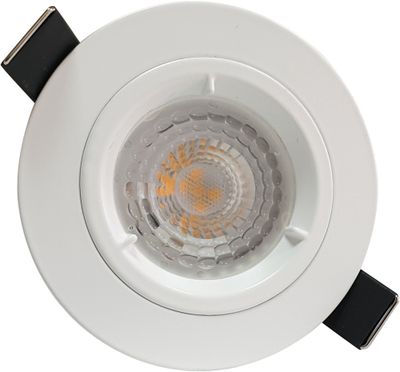 Spots LED encastrables GU10 lumière blanc chaud Blanc par 3 - Saphyr ARLUX