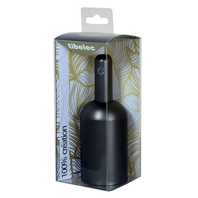 Douille électrique E27 métal titane - TIBELEC